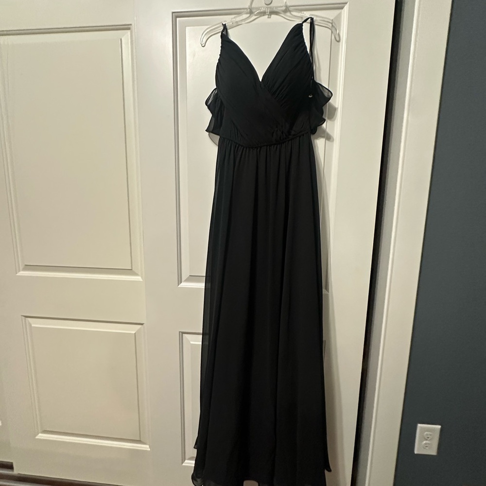 Elegant Black Evening Gown
